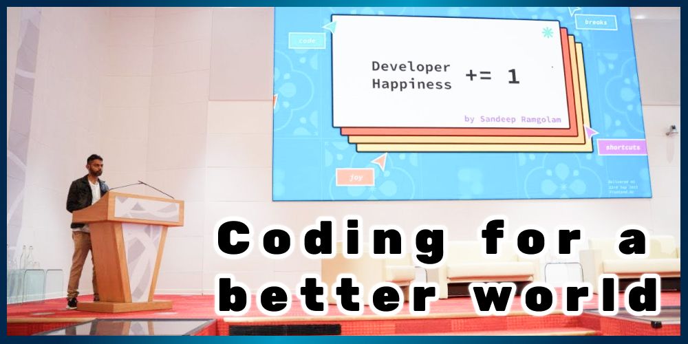 Speaking at Coding for a Better World - MCB Tech Conference
